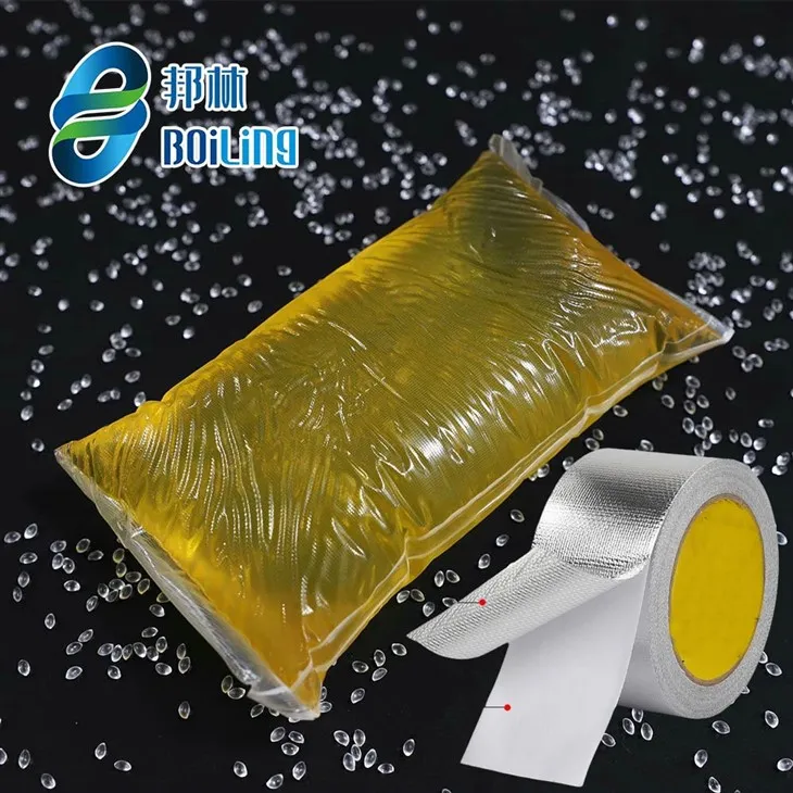 Cinta de paper d'alumini adhesiu de fusió en calent