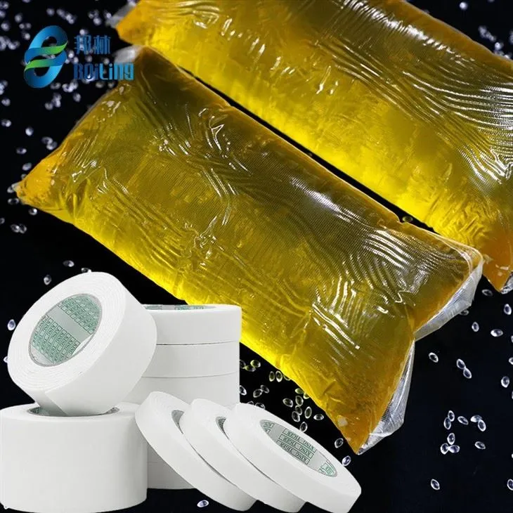 Adhesiu de fusió en calent PSA per a cintes de tela