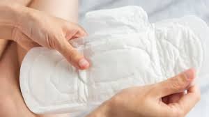 Structural adhesive for sanitary napkins Structural adhesive for sanitary napkins